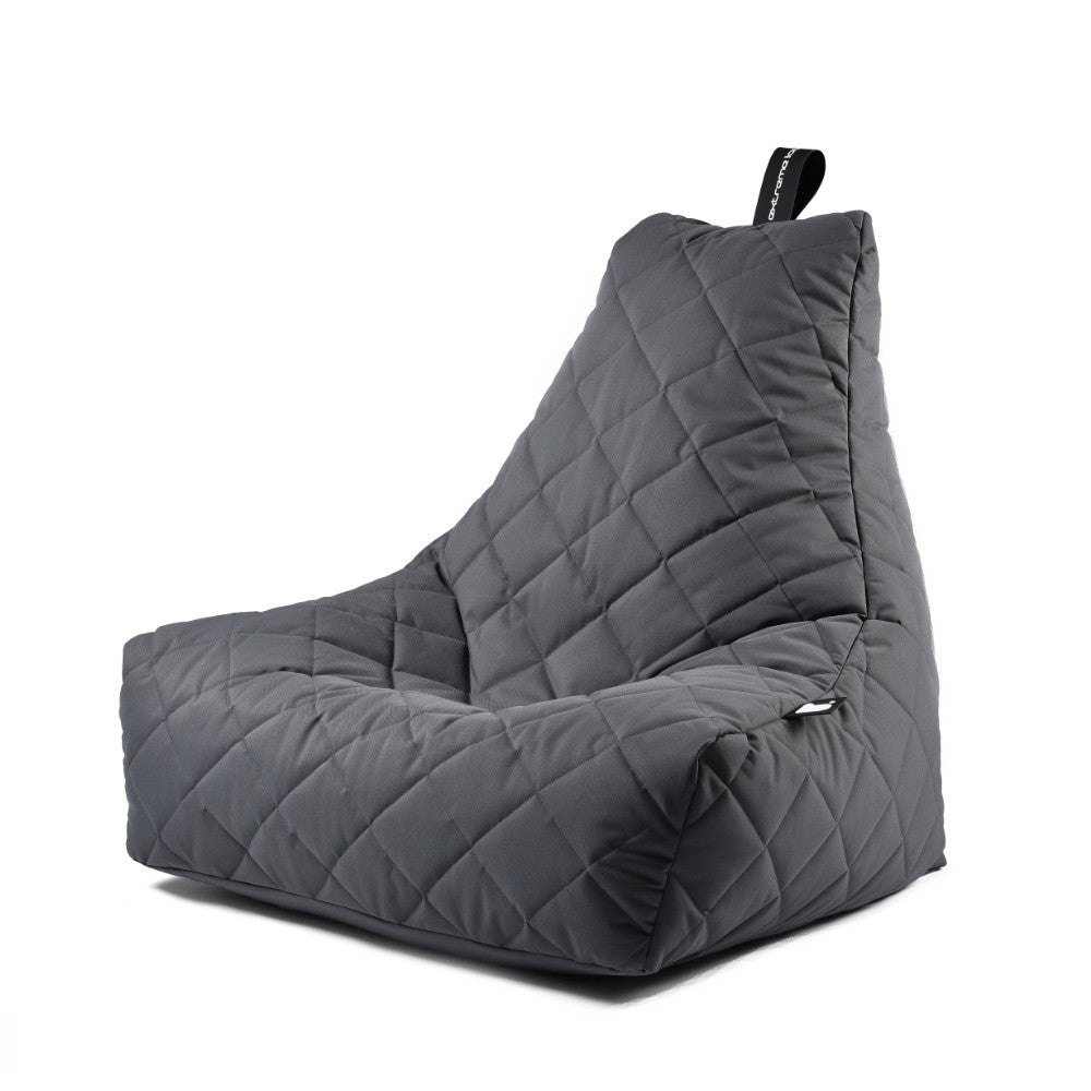 Extreme Lounging zitzak b-bag mighty-b Gewatteerd grijs